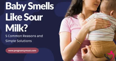 baby smells like sour milk