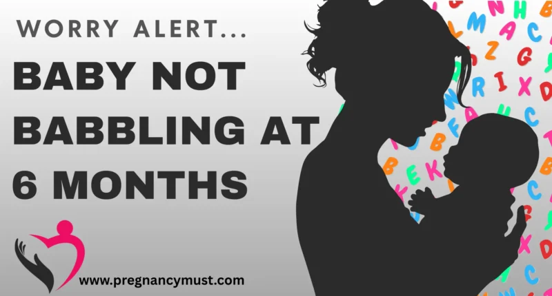 baby not babbling at 6 months