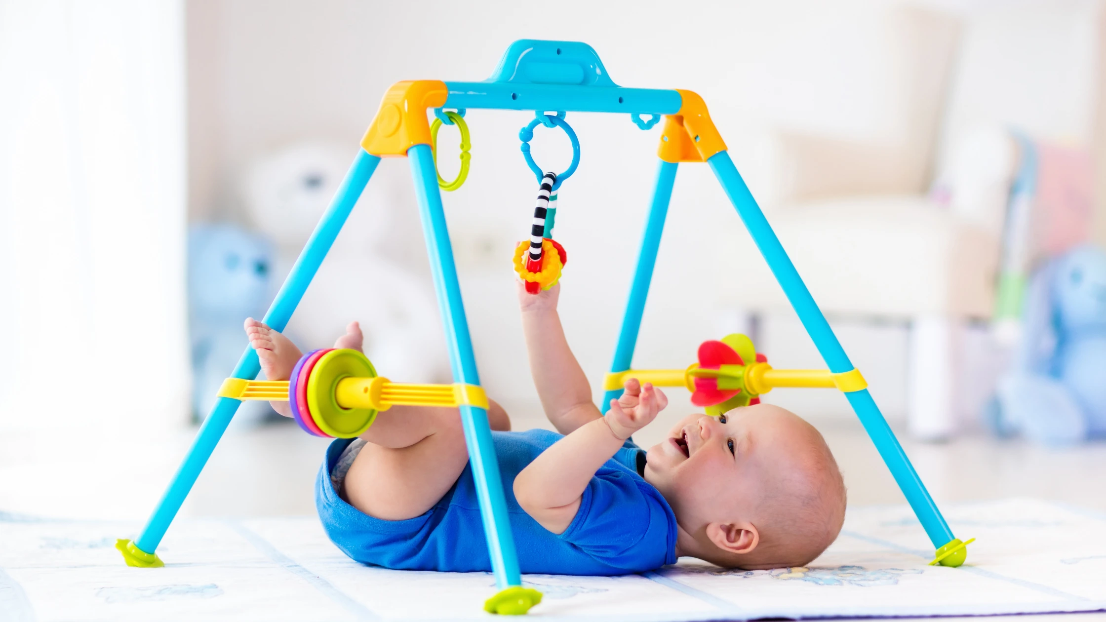 5 Month Old in Walker: What Parents Need to Know Baby Playmat and Gym