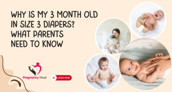 3 month old in size 3 diapers