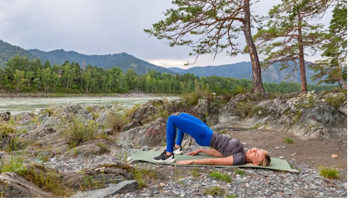 Powerful Lower Back Stretches to Relieve Pain Fast Glute Bridge Lower Back Stretch