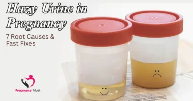 hazy urine in pregnancy