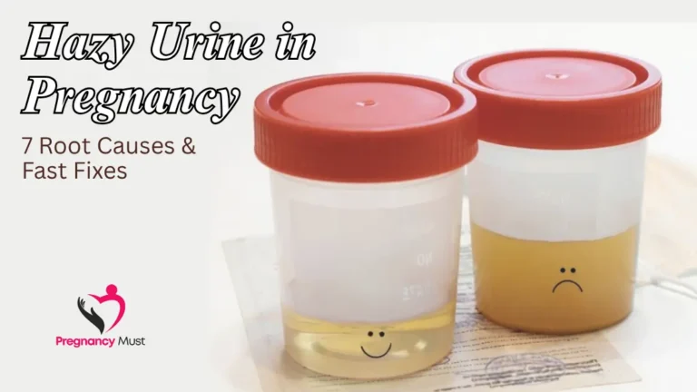 hazy urine in pregnancy