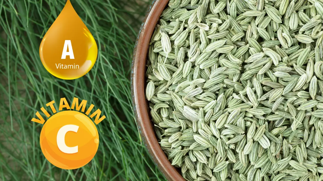 Key Nutrients in Fennel Seeds (Per 100g)