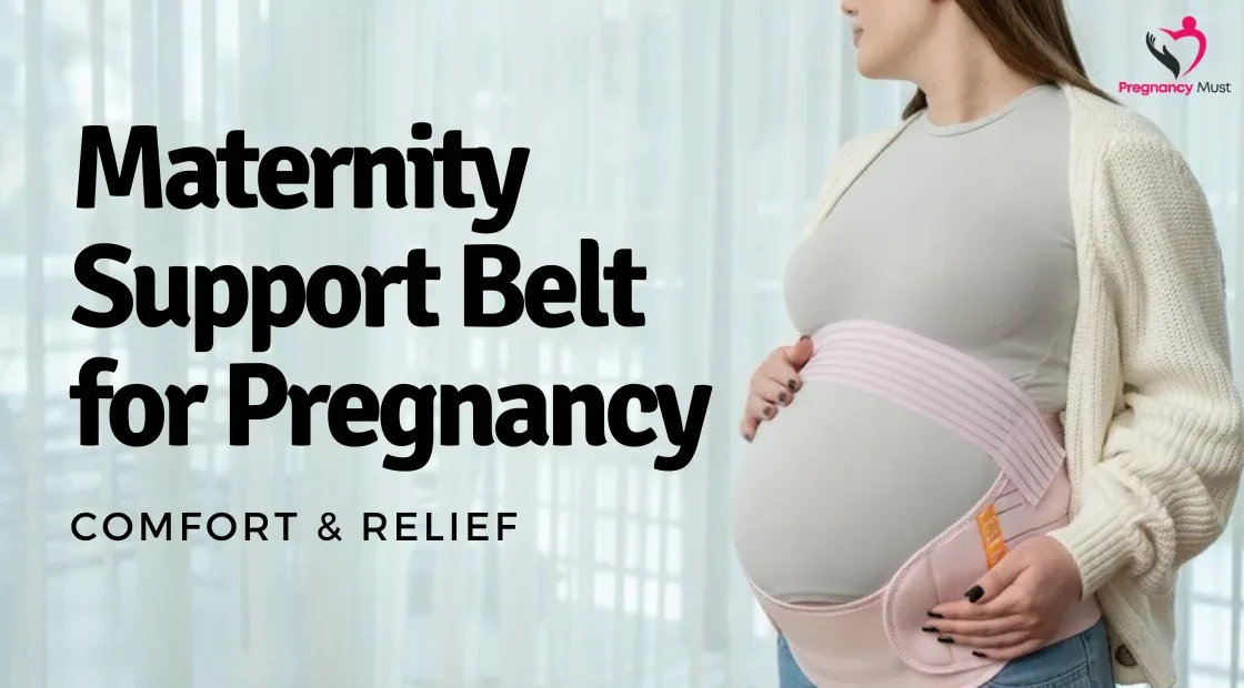 Maternity Support Belt for Pregnancy_ Comfort & Relief