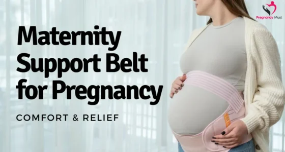 Maternity Support Belt for Pregnancy_ Comfort & Relief