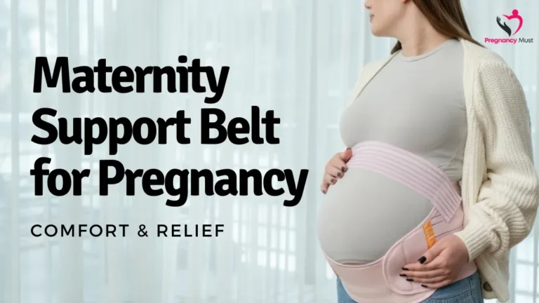 Maternity Support Belt for Pregnancy_ Comfort & Relief