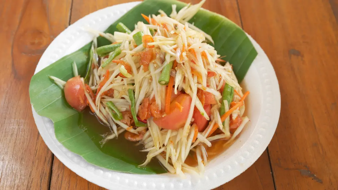Papaya Salad Recipe (Pregnancy-Safe Version)