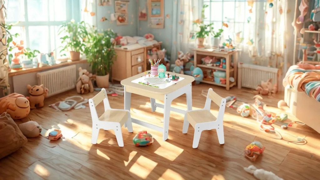 kids table and chairs set
