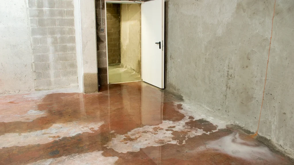 Basement Water Leak Repair