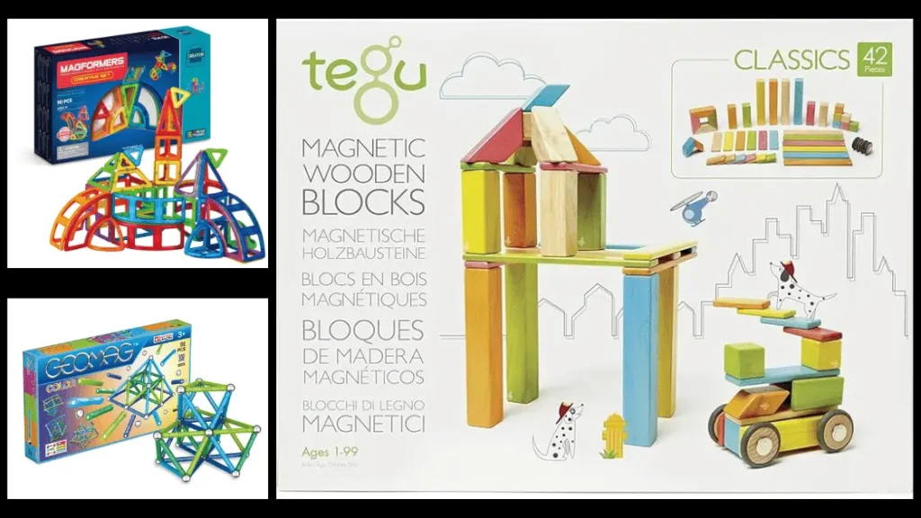 Building Blocks: Make a Mess, Build a Masterpiece! children's magnetic building blocks