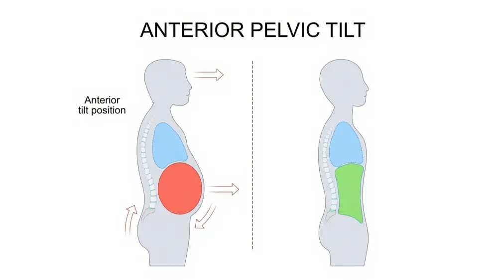 back brace for anterior pelvic tilt