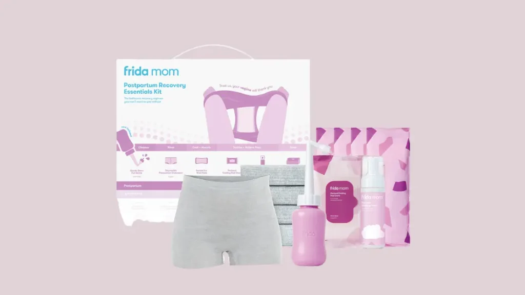 Postpartum Essentials: Radiant Mom Rebirth Guide Frida Mom Postpartum Recovery Essentials Kit