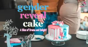 gender reveal cake