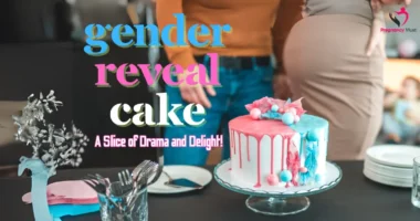 gender reveal cake