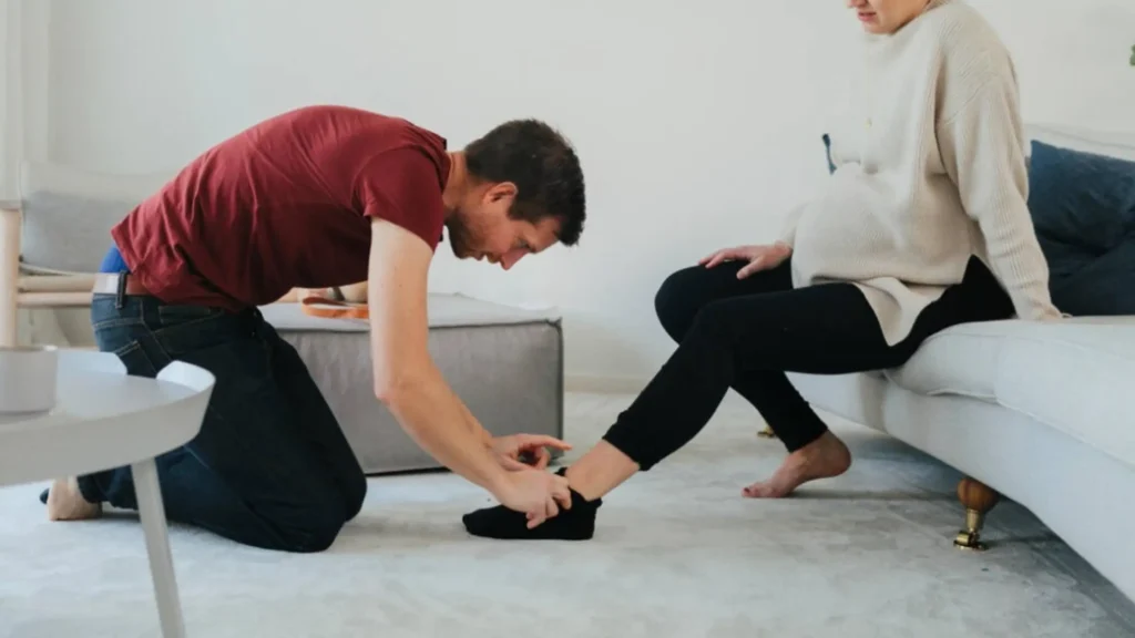 Struggling to Put on Socks During Pregnancy? 4 Tools for Ease Struggling to Put on Socks During Pregnancy