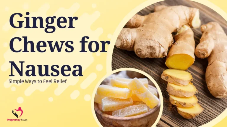 Ginger Chews for Nausea