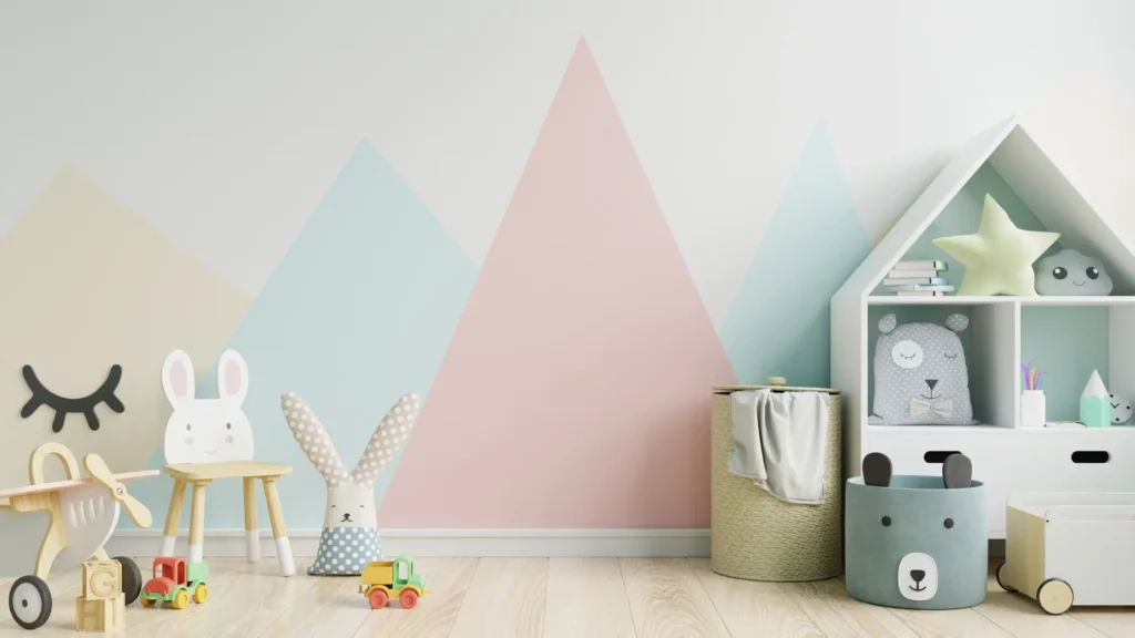 Kids Playroom Wallpaper