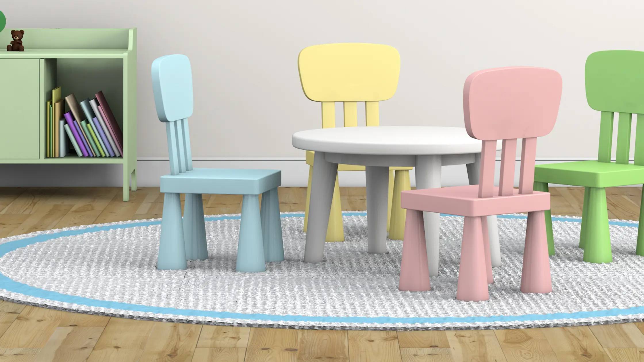 Kids Table and Chairs