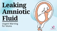 leaking amniotic fluid