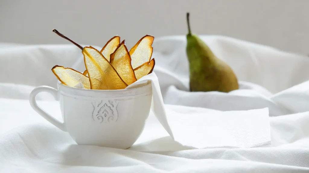 Fruit Chips: Crunchy Goodness for Mom and Baby Pear Chips