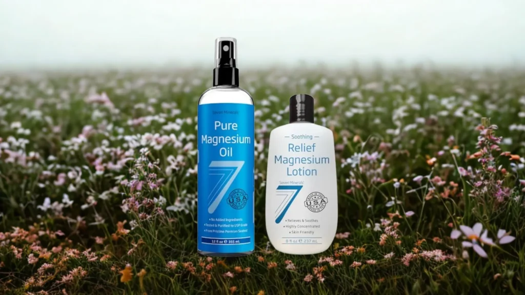 Magnesium Lotion – Rub, Relax & Enjoy Sweet Pregnancy Sleep Seven Minerals Magnesium Lotion