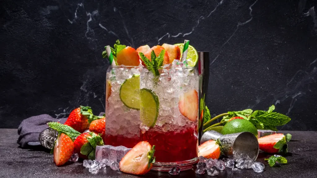 Strawberry Lemonade Mocktail
