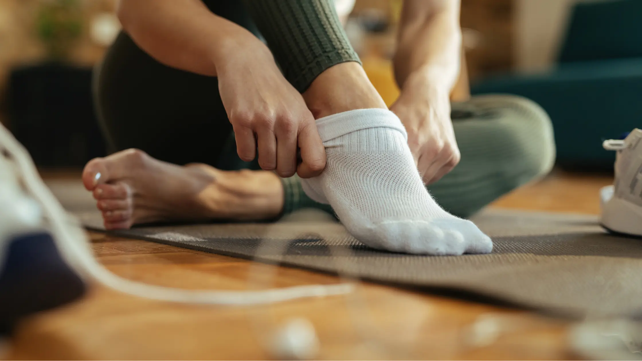 Struggling to Put on Socks During Pregnancy
