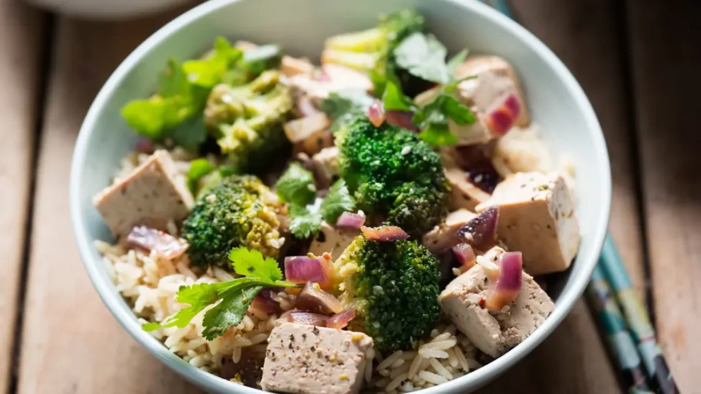 high protein vegan meal plan