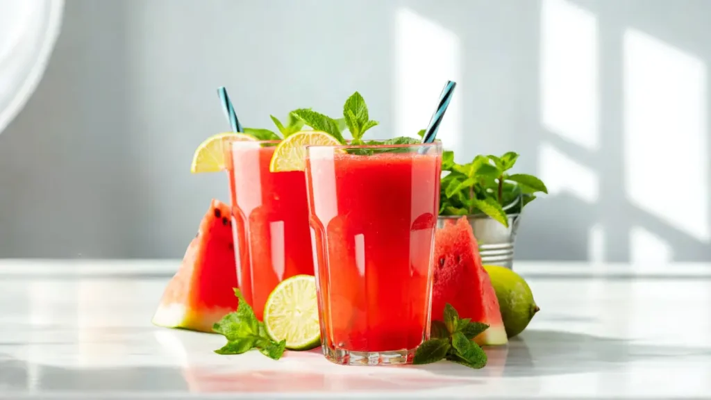 Watermelon Mint Mocktail