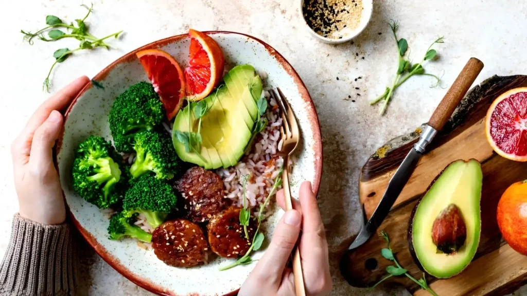 vegan high protein meals
