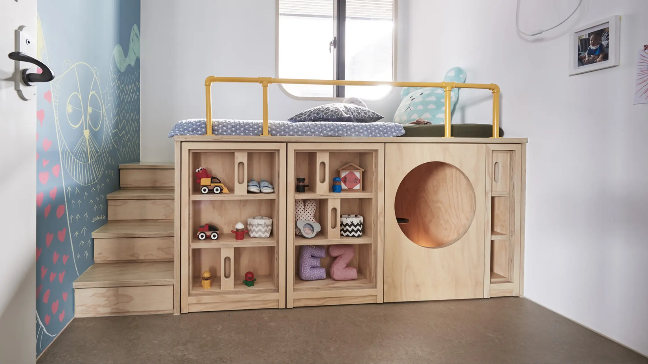 Kids Bed with Storage
