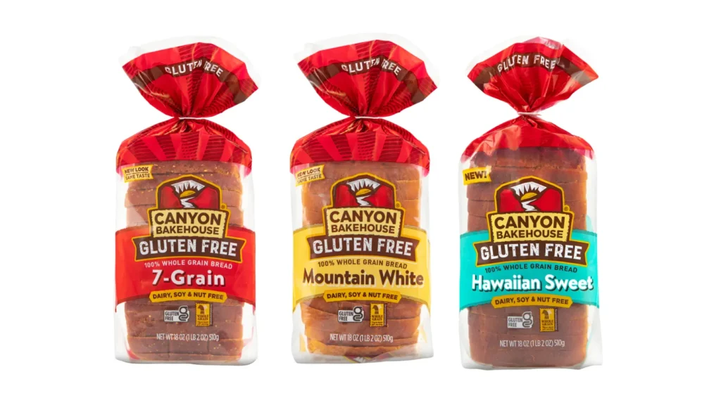 Canyon Bakehouse Gluten Free Breads