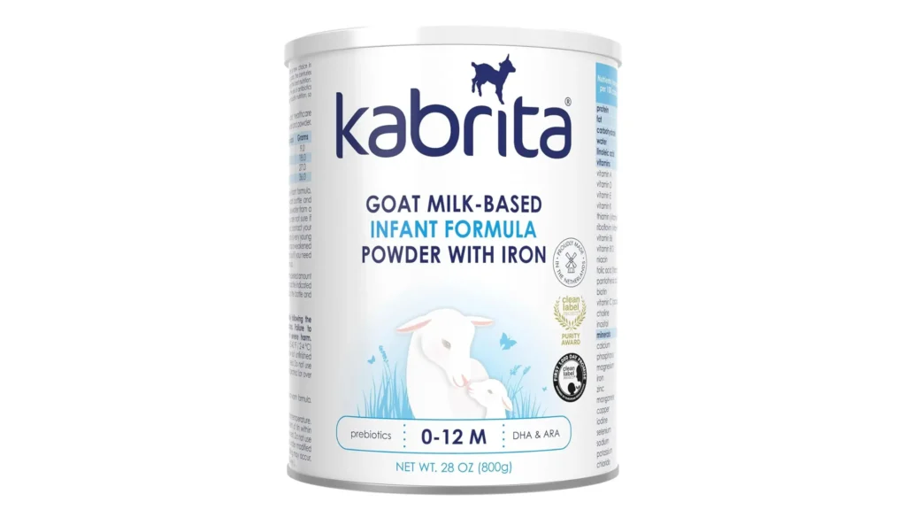 Best Organic Baby Formula: 5 Elite Brands Parents Trust Kabrita Goat Milk-Based Infant Formula