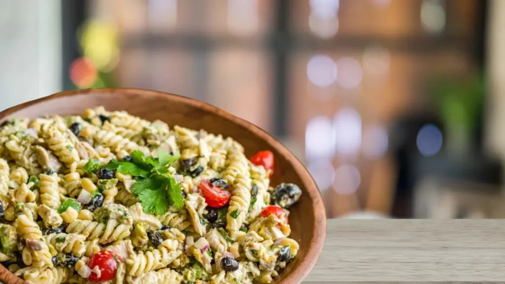 Mexican Chicken Pasta Salad