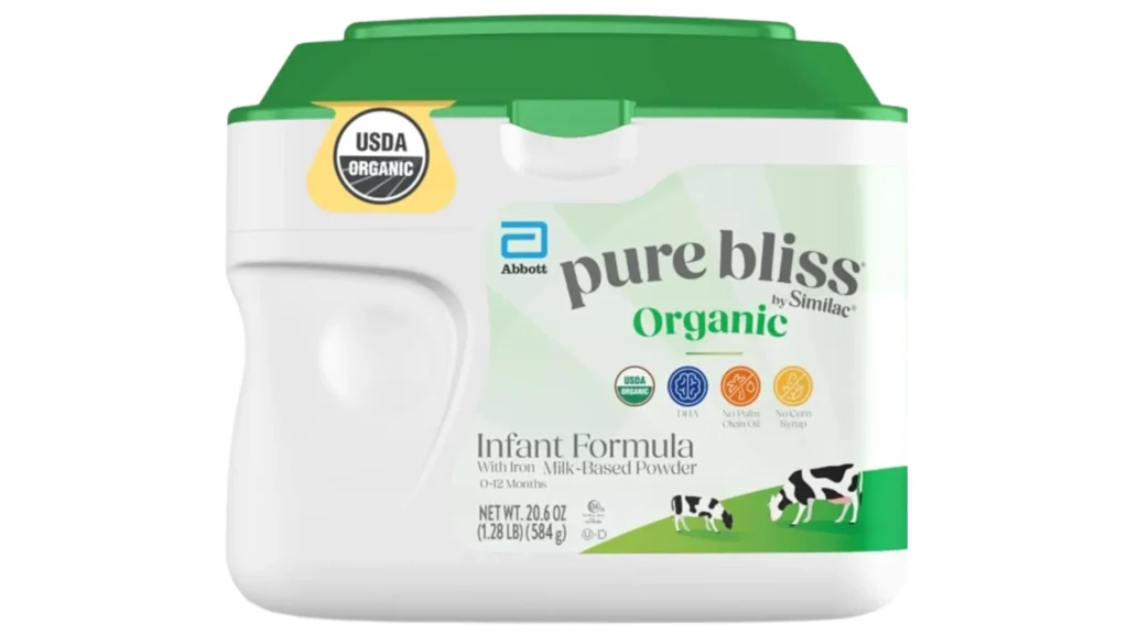 Best Organic Baby Formula: 5 Elite Brands Parents Trust Pure Bliss by Similac Organic Infant Formula