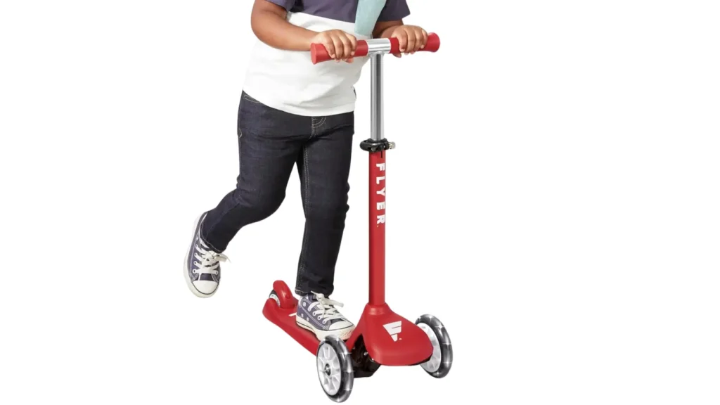 Radio Flyer Glider Jr. Scooter with Light-Up Wheels
