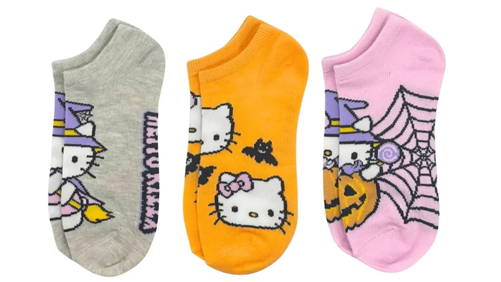 Halloween Socks Magic: 5 Cozy, Cute & Spooky Brands for Kids Hello Kitty Halloween Socks
