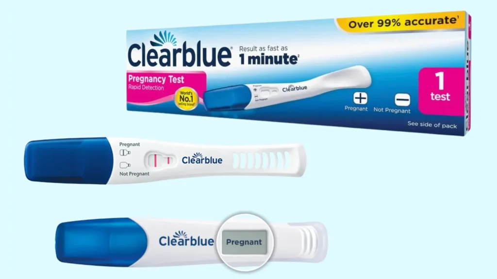 Types of Clear Blue Pregnancy Tests